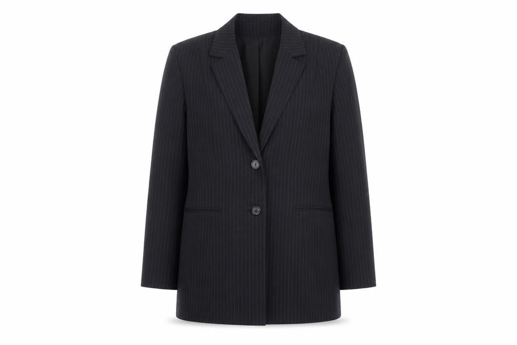 Dorothy Perkins Womens Blue Striped  Jacket Suit Jacket Size 16