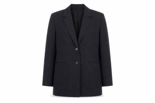 Dorothy Perkins Womens Blue Striped  Jacket Suit Jacket Size 16