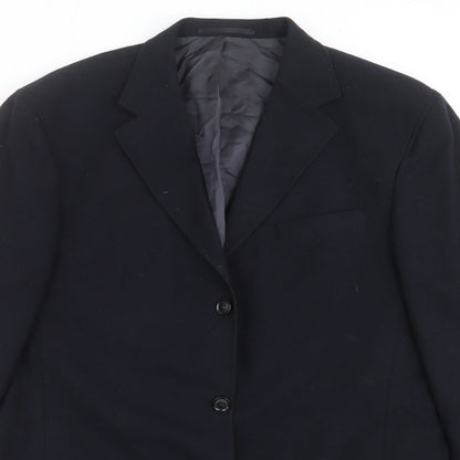Carl Gross Mens Blue   Jacket Suit Jacket Size 42