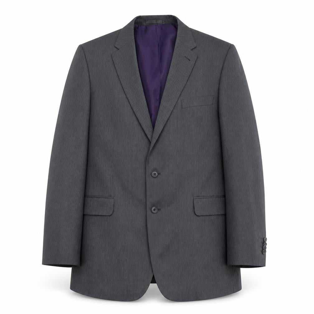 Taylor & Wright Mens Grey Striped  Jacket Suit Jacket Size 42