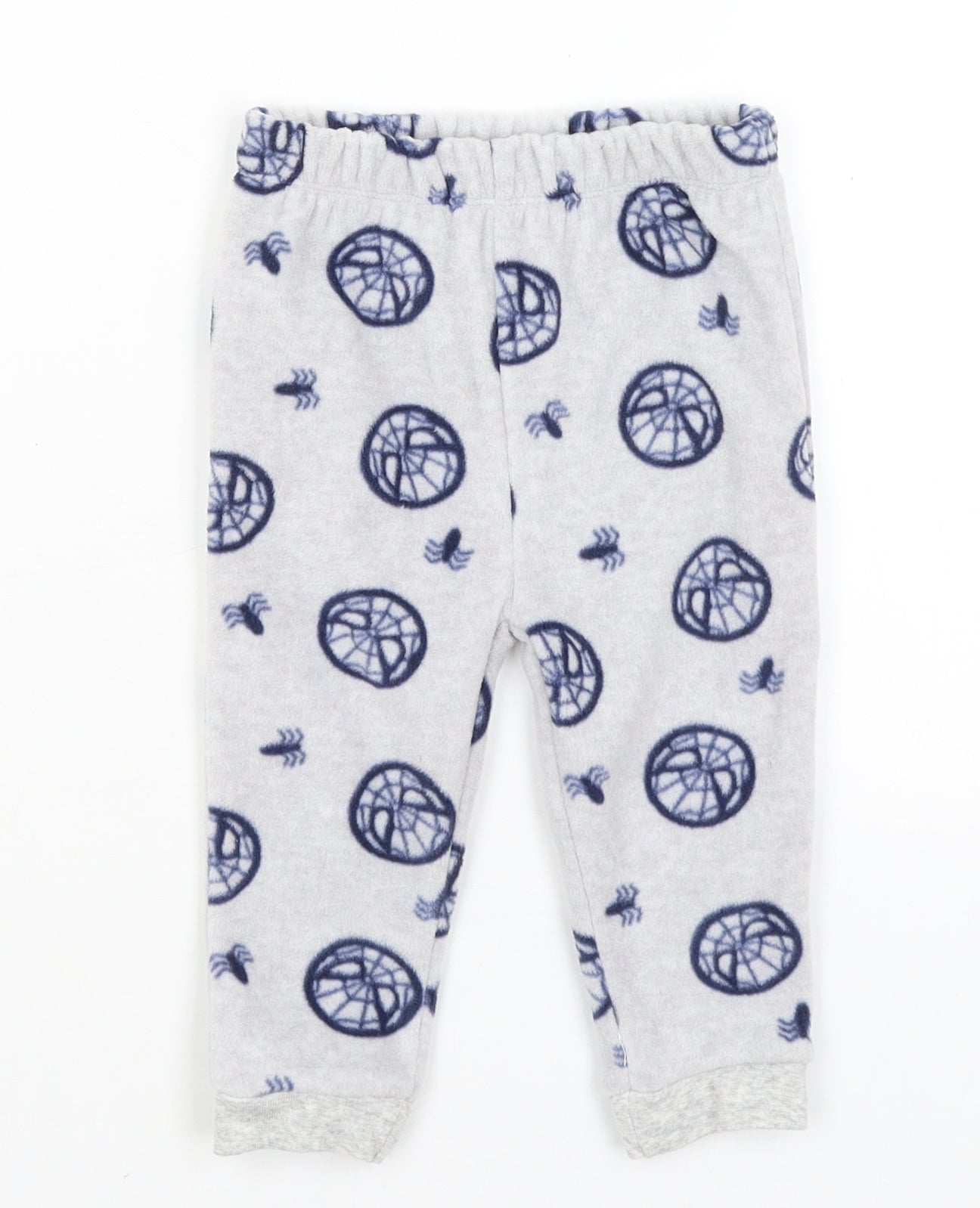 George Baby Grey Solid  Capri Pyjama Pants Size 9-12 Months  - Spiderman
