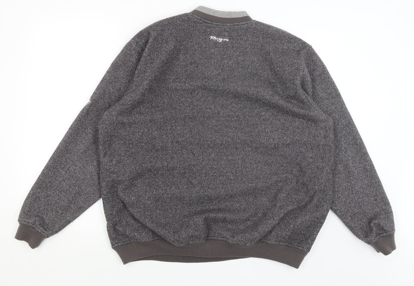 Rogue Mens Grey   Pullover Jumper Size L