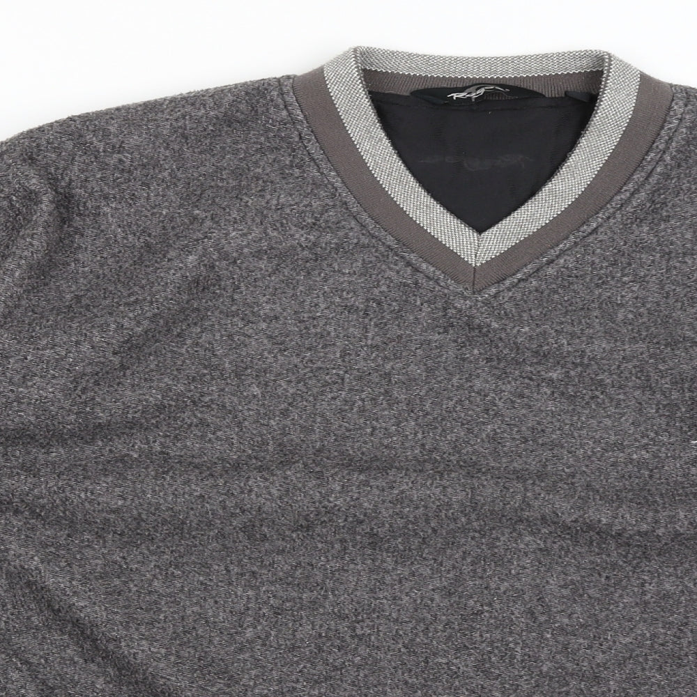 Rogue Mens Grey   Pullover Jumper Size L