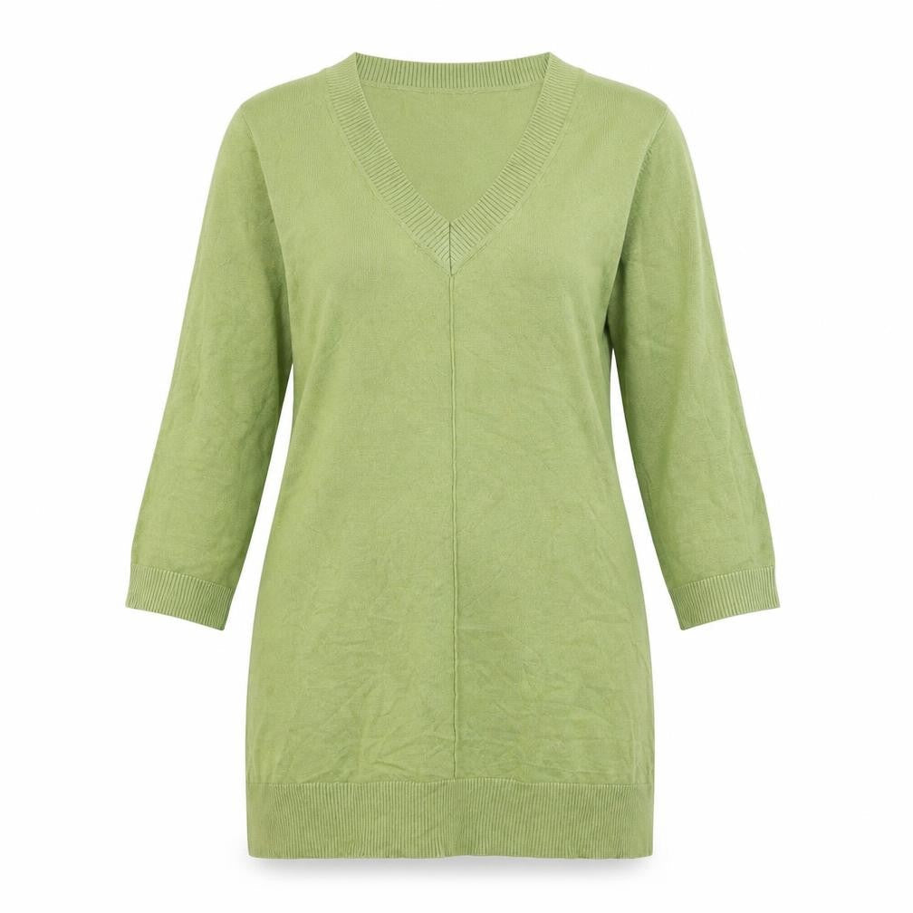 Michele Hope Womens Green   Pullover Jumper Size 10
