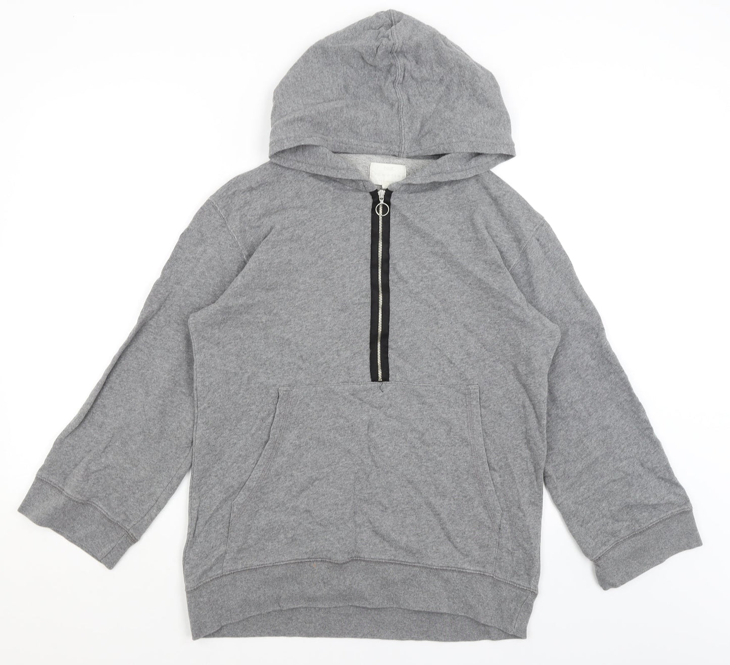 NEXT Womens Grey   Pullover Hoodie Size M  - Be Brave