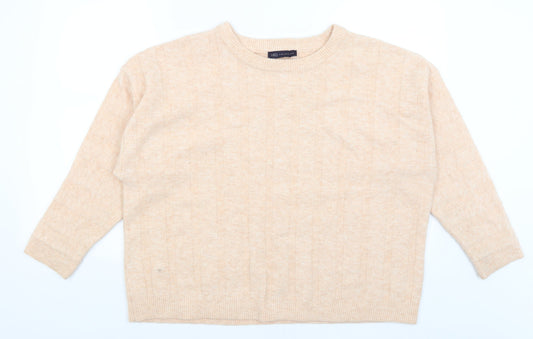 M&S Womens Pink   Pullover Jumper Size 18