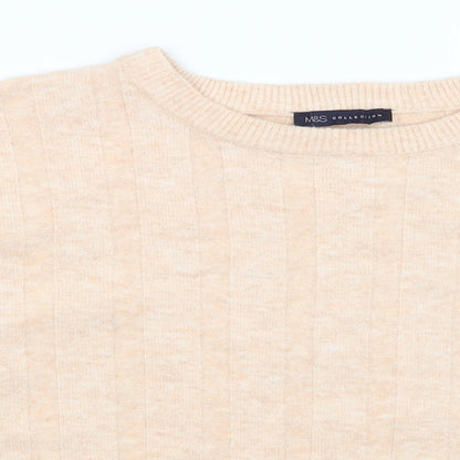 Marks & Spencer Womens Pink   Pullover Jumper Size 18
