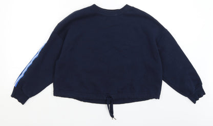 Preloved M&S Womens Blue   Pullover Jumper Size XS - Front