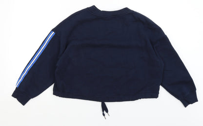 Preloved M&S Womens Blue   Pullover Jumper Size XS - Back