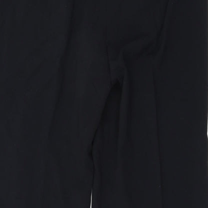 Preworn Womens Black   Trousers  Size 38 L25 in