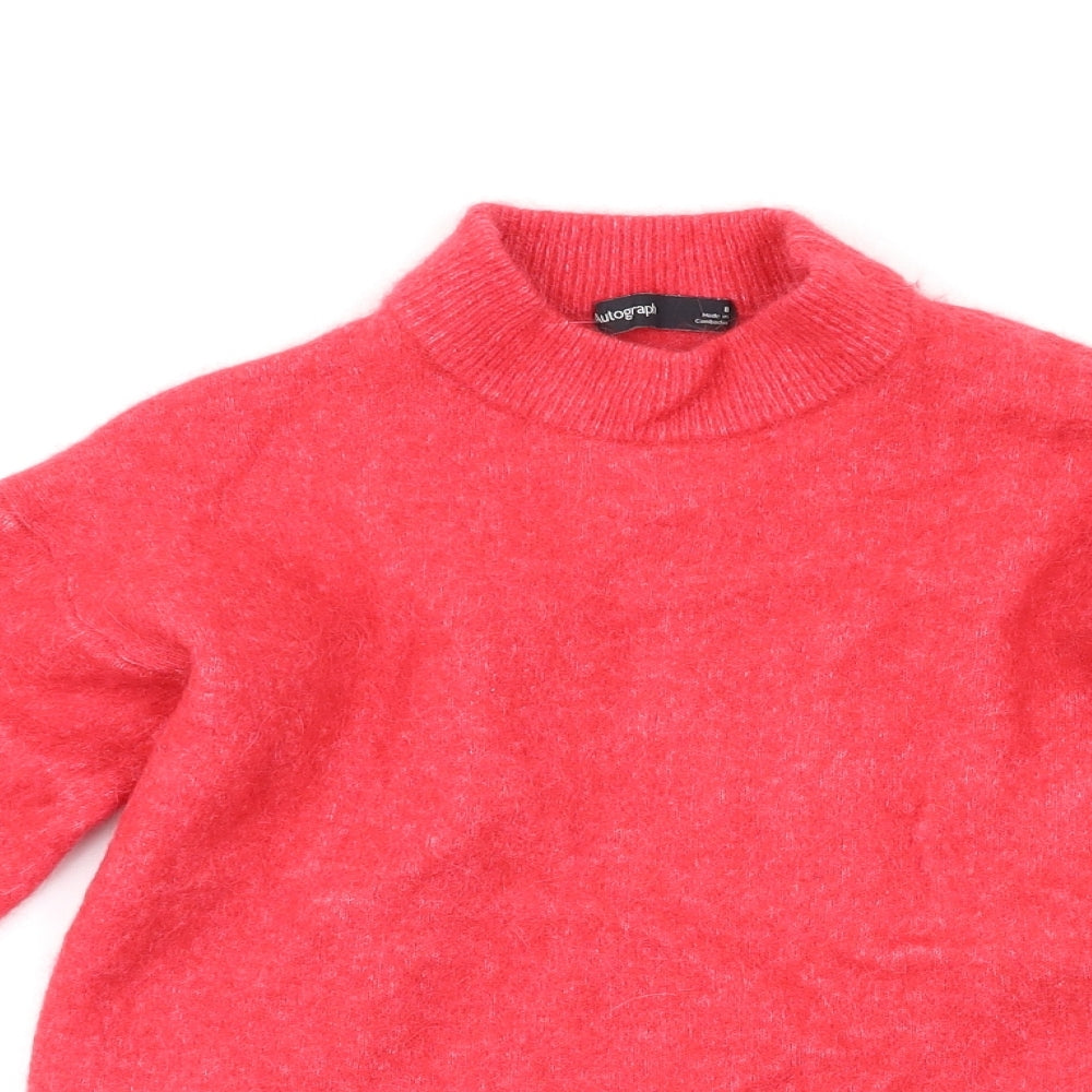Marks and Spencer Womens Pink   Pullover Jumper Size 8