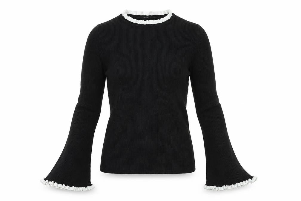Marks & Spencer Womens Black   Pullover Jumper Size 8