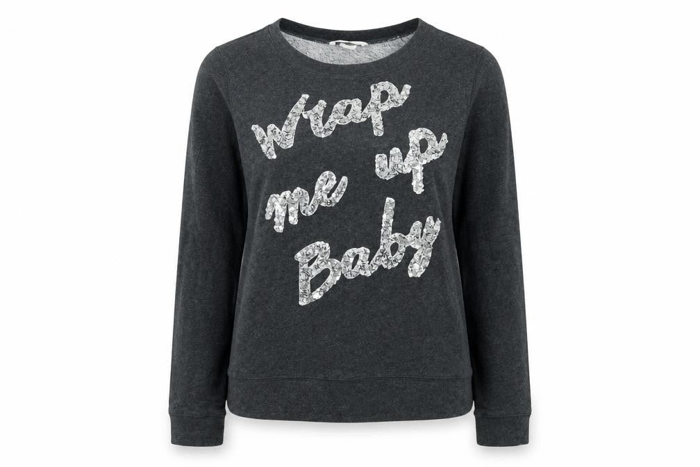 H&M Womens Grey   Pullover Jumper Size XS