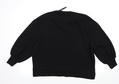 Pull&Bear Womens Black   Pullover Jumper Size M
