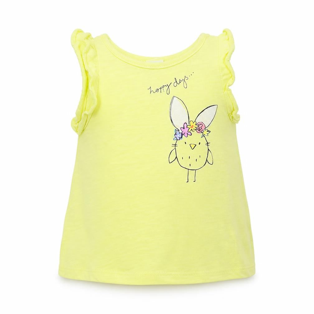 NEXT Girls Yellow   Pullover T-Shirt Size 9-12 Months