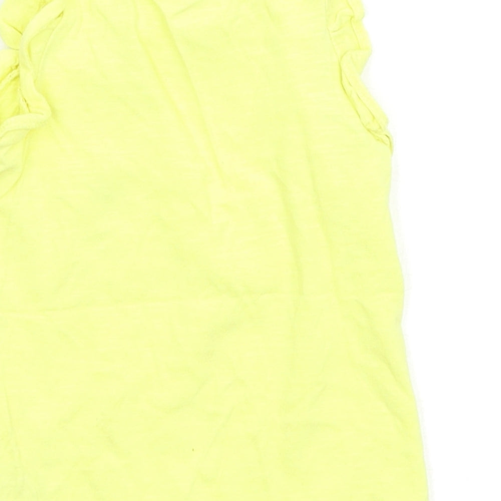 NEXT Girls Yellow   Pullover T-Shirt Size 9-12 Months