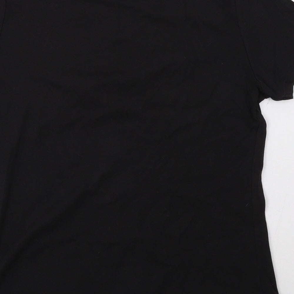bonmarch Womens Black   Basic T-Shirt Size S