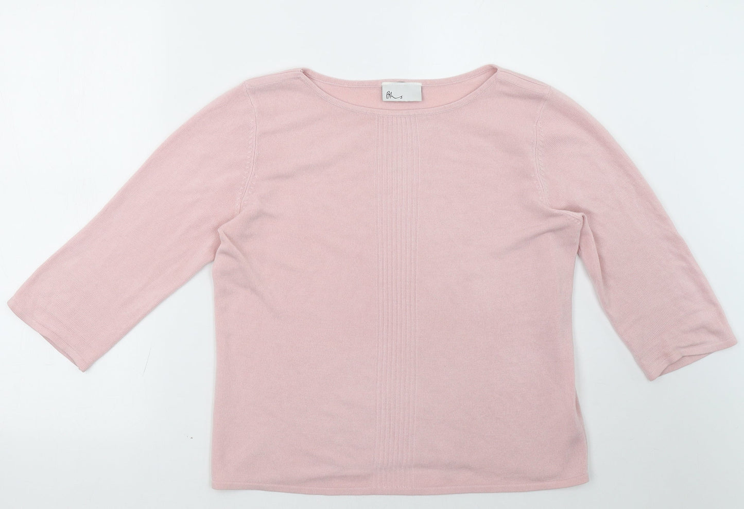 BHS Womens Pink   Pullover Sweatshirt Size 12