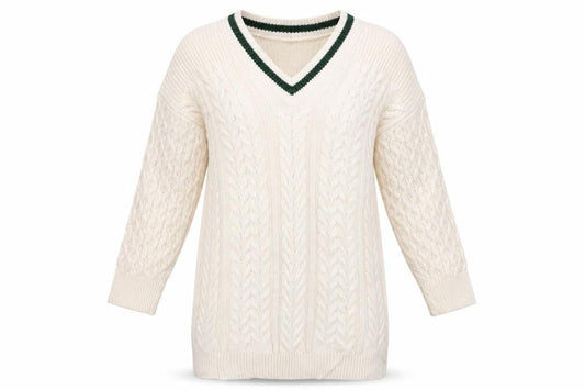 ASOS Womens White  Knit A-Line  Size 10