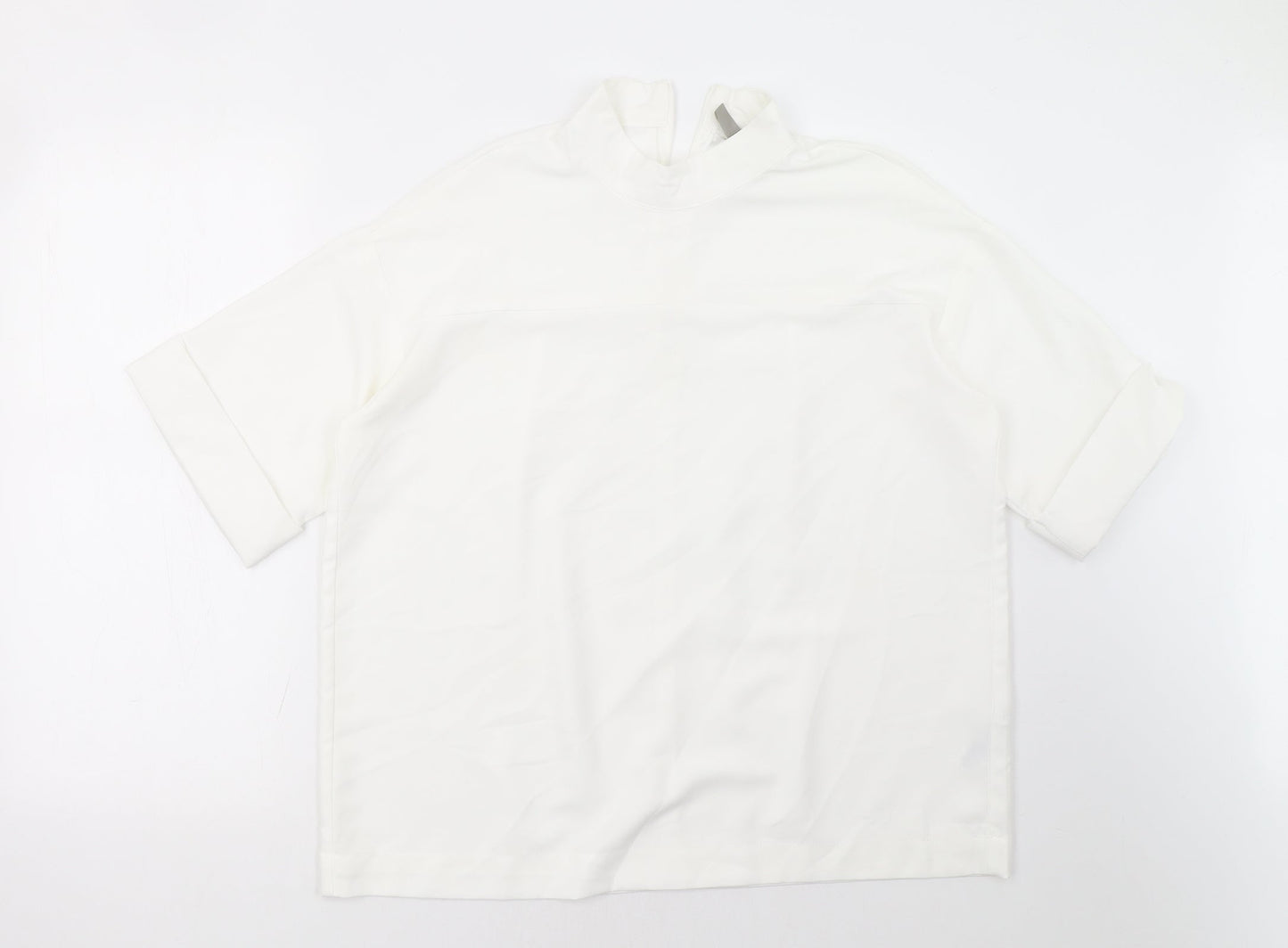 ASOS Womens White   Basic Blouse Size 8