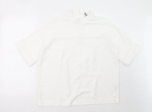 ASOS Womens White   Basic Blouse Size 8