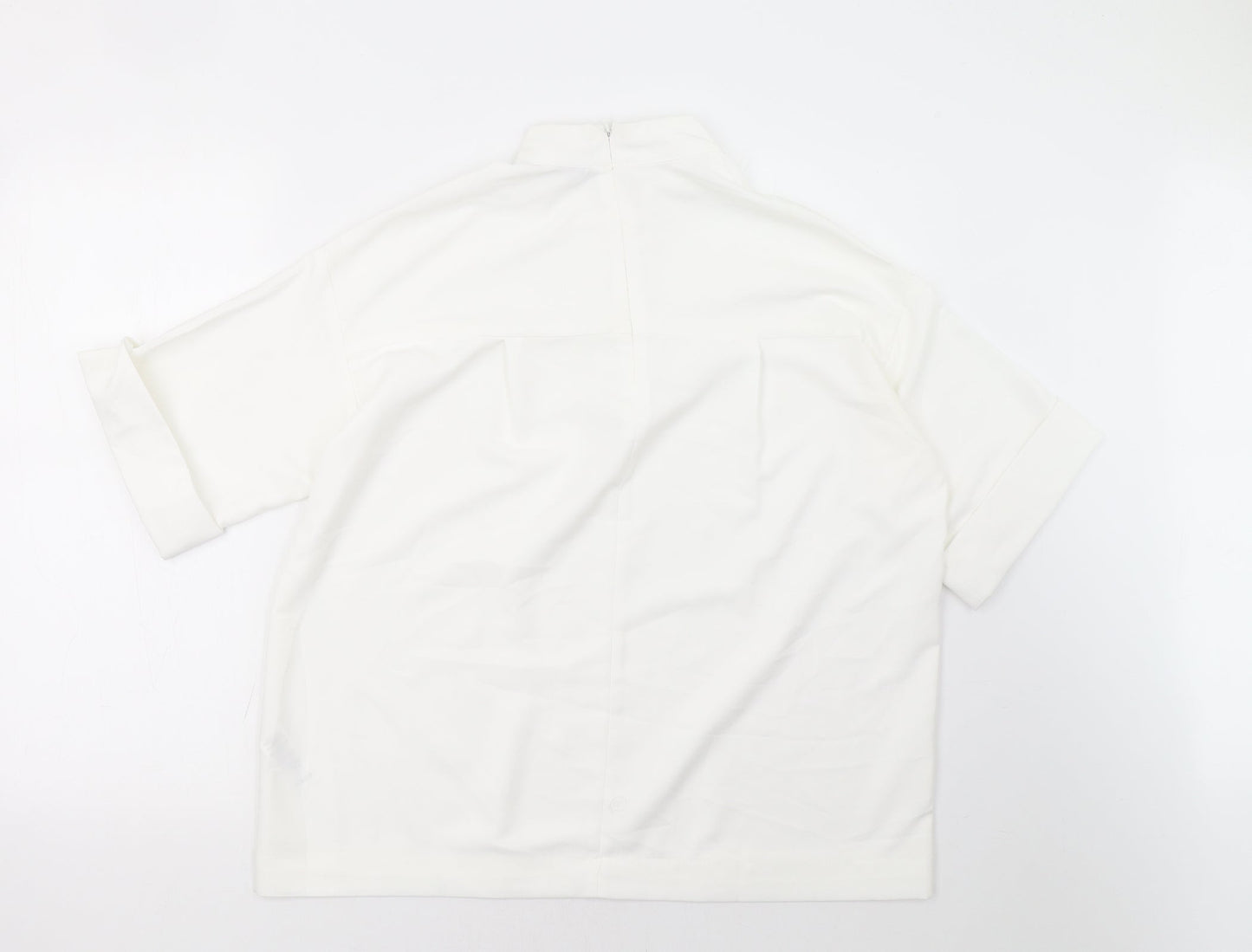 ASOS Womens White   Basic Blouse Size 8