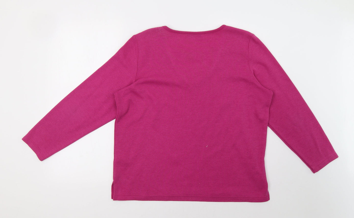 BM Womens Purple   Pullover Sweatshirt Size M