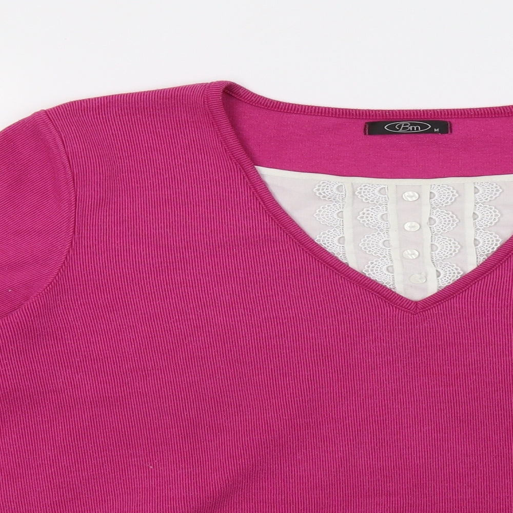 BM Womens Purple   Pullover Sweatshirt Size M