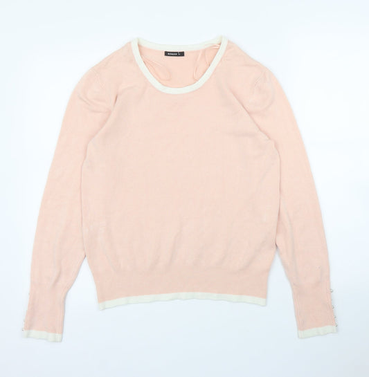 Roman Womens Pink   Pullover Jumper Size 14