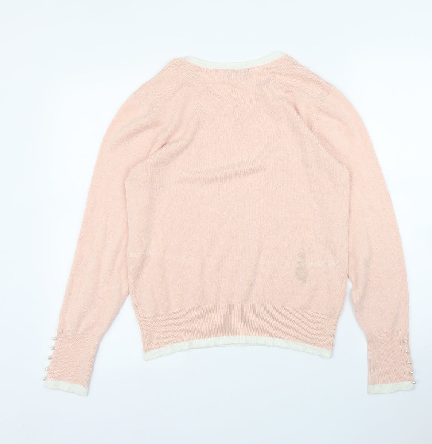 Roman Womens Pink   Pullover Jumper Size 14