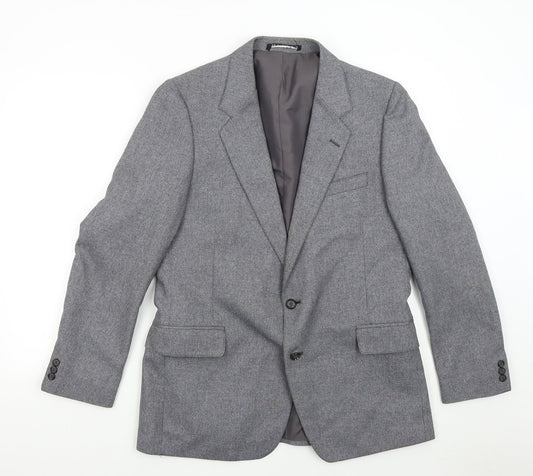 Harbarry Mens Grey   Jacket Suit Jacket Size 42