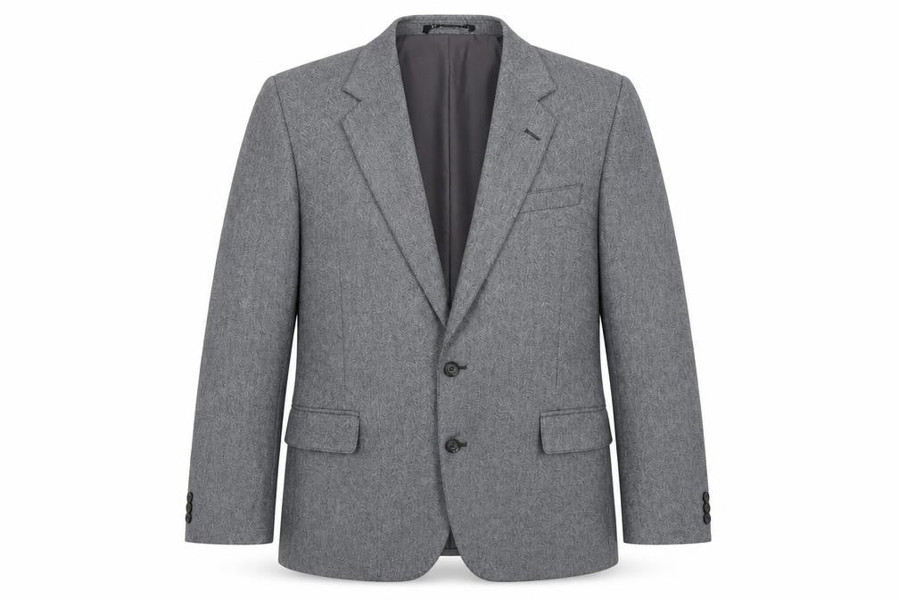 Harbarry Mens Grey   Jacket Suit Jacket Size 42