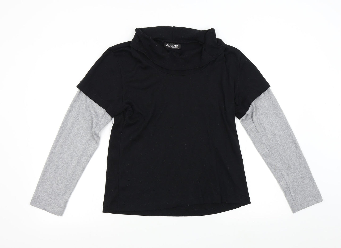 Alexam Womens Grey   Pullover Sweatshirt Size L