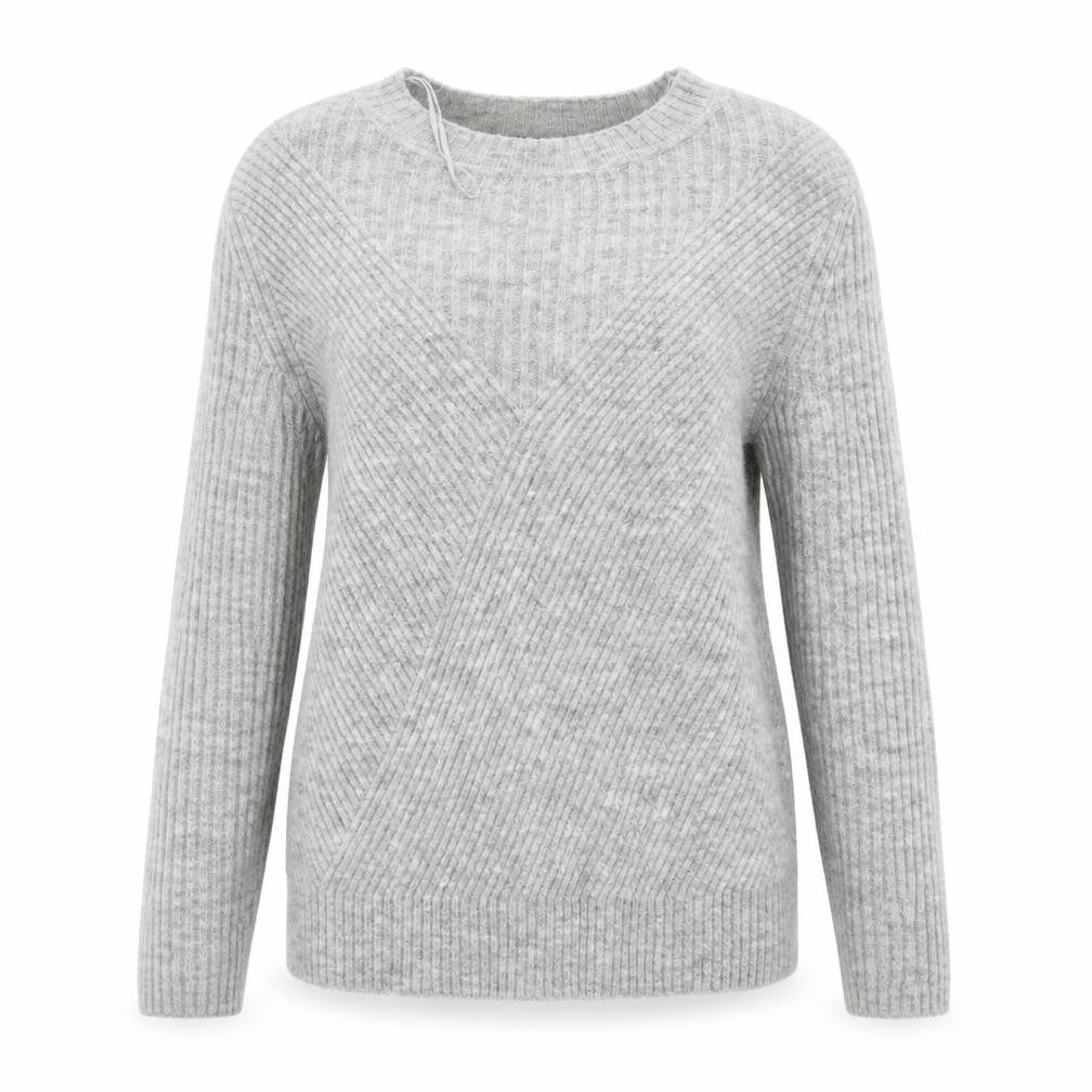 F&F Womens Grey  Knit Pullover Jumper Size 10