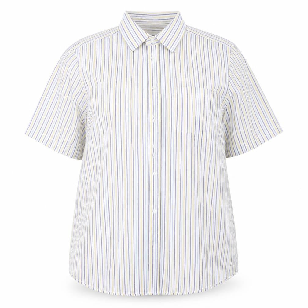 Jack Reid Womens Multicoloured Striped  Basic Button-Up Size 16