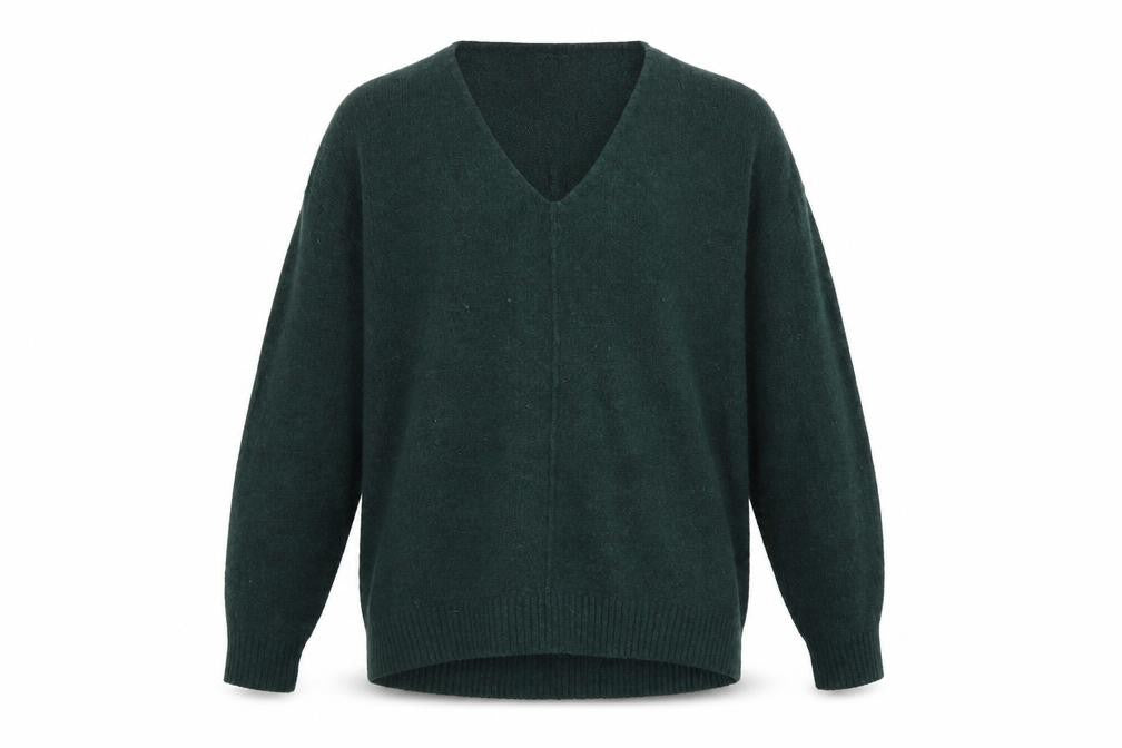 H&M Mens Green  Knit Pullover Jumper Size S
