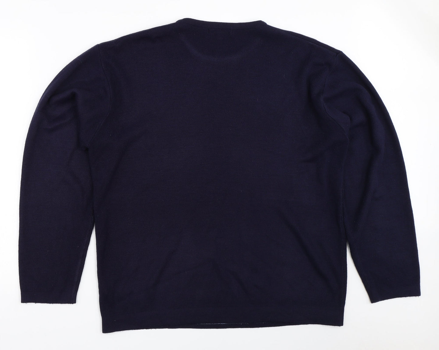 George Mens Blue   Pullover Jumper Size L