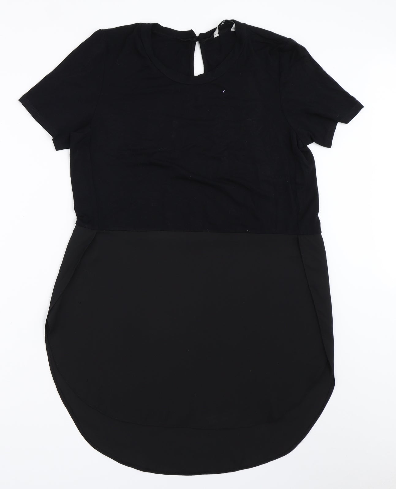 TU Womens Black   Basic Blouse Size 10
