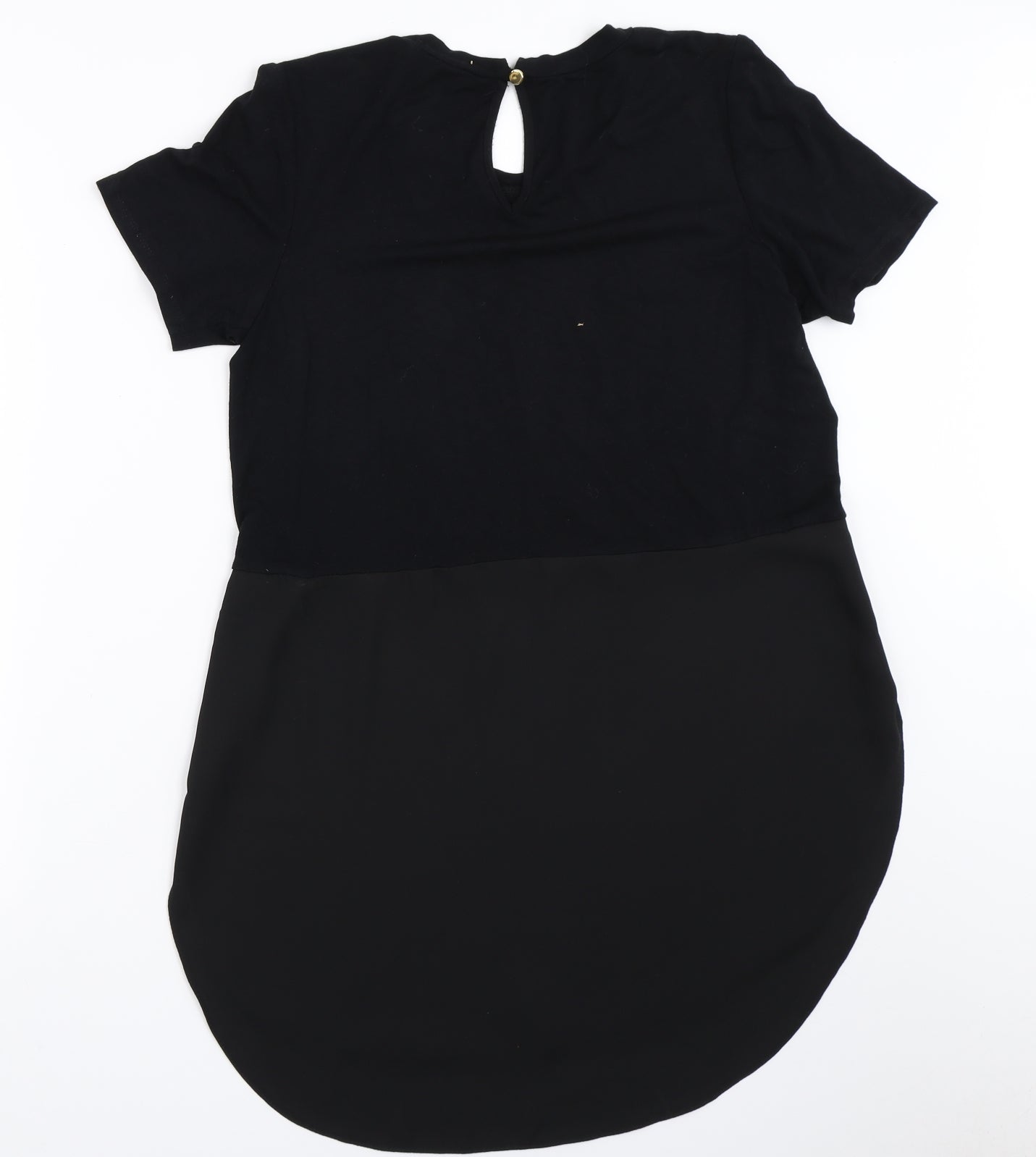 TU Womens Black   Basic Blouse Size 10