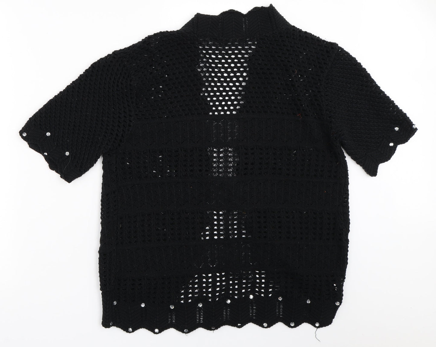 Whisper Womens Black   Cardigan Jumper Size M