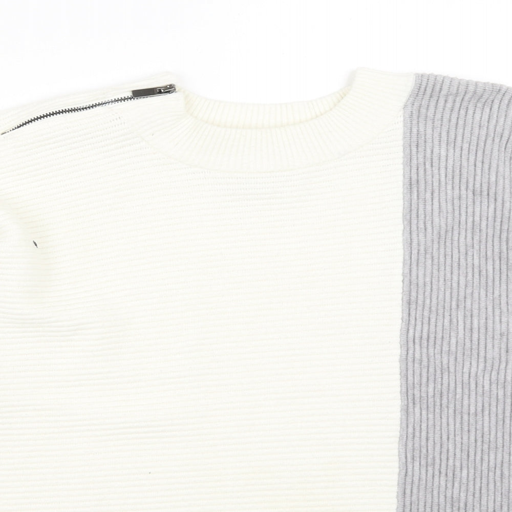 River Island Womens Grey   Pullover Jumper Size S
