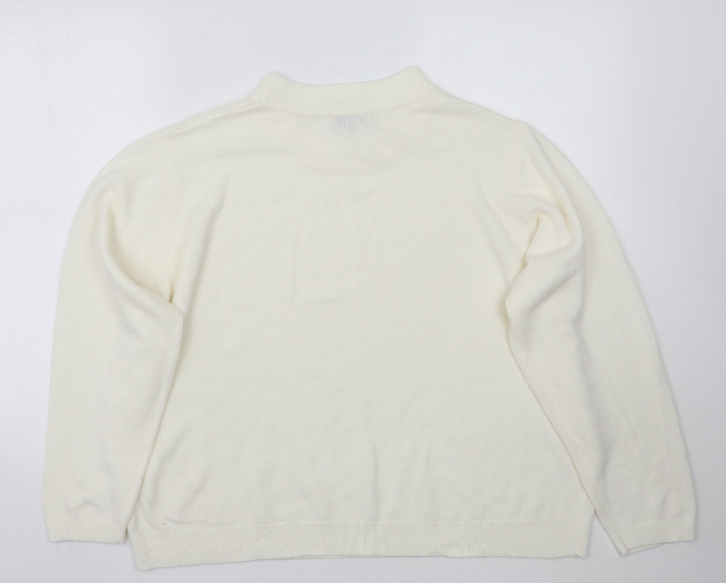 Arista Womens Ivory   Pullover Jumper Size 20