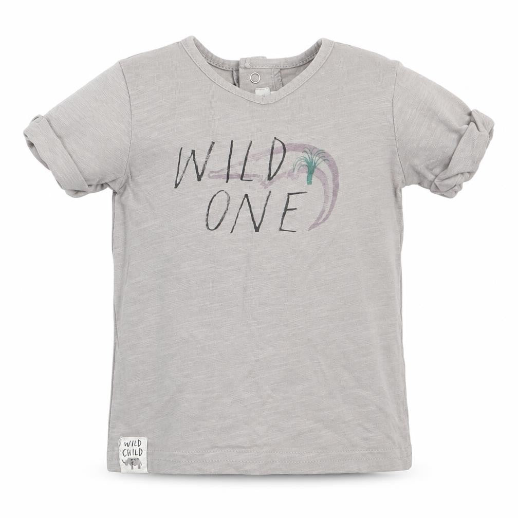 mamas & papas Baby Grey   Basic T-Shirt Size 9-12 Months