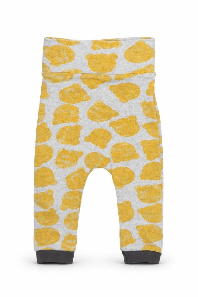 Nutmeg Baby Yellow Geometric  Sweatpants Trousers Size 9-12 Months
