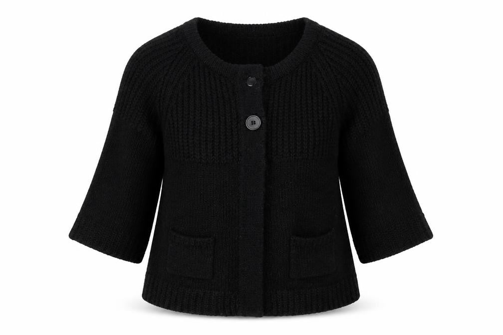 Silent Angels Womens Black   Cardigan Jumper Size 16