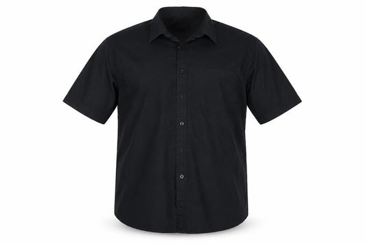 Premier Mens Black    Button-Up Size 17