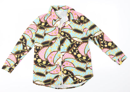Preworn Mens Multicoloured    Button-Up Size S