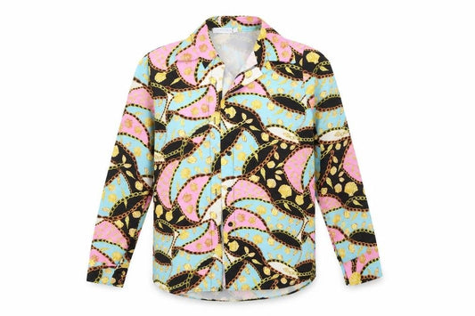 Preworn Mens Multicoloured    Button-Up Size S