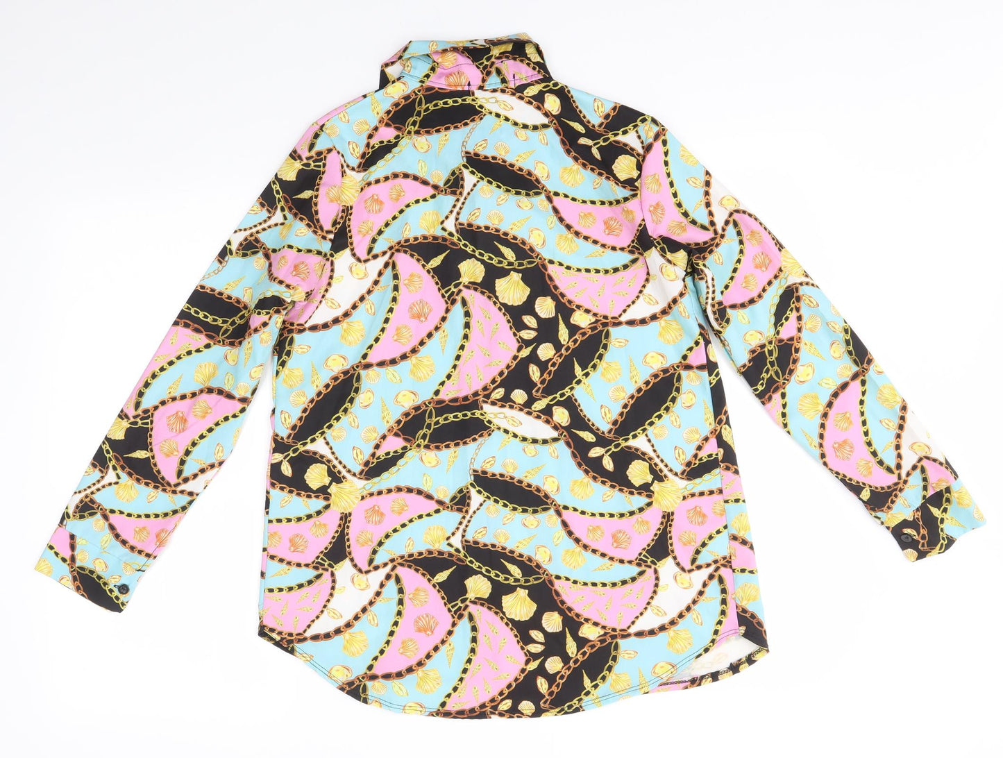Preworn Mens Multicoloured    Button-Up Size S