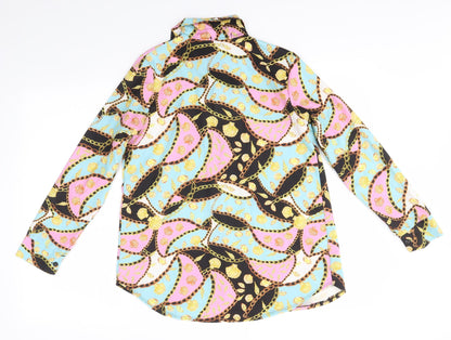 Preworn Mens Multicoloured    Button-Up Size S
